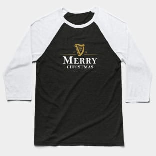 Merry Christmas Irish Drink Baseball T-Shirt